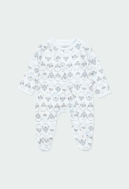 Interlock play suit for baby_1