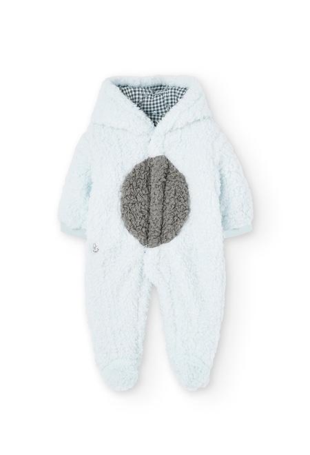 Play suit fur hooded for baby_1