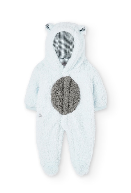 Play suit fur hooded for baby_5