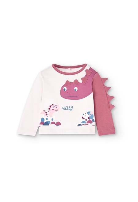 Knit t-Shirt for baby girl_1