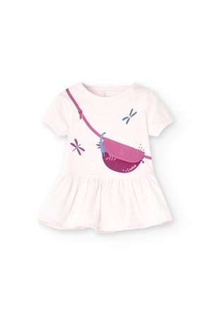 Kleid gestrickt "handtasche" für baby -BCI_1