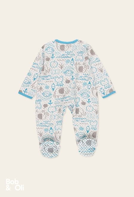 Knit play suit for baby - organic_4