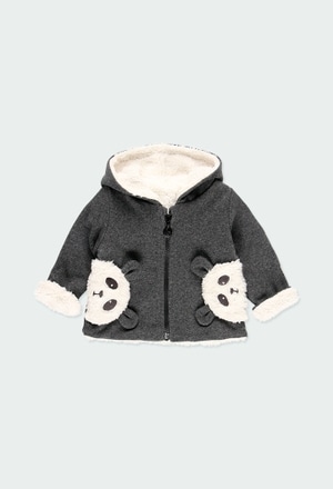 Knit coat "bears" for baby_1