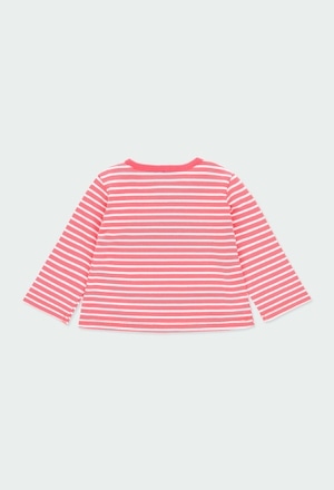 Knit t-Shirt striped for baby girl_2