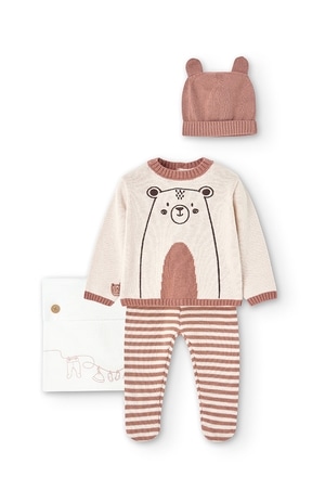Pack tricot "urso" do bébé_1