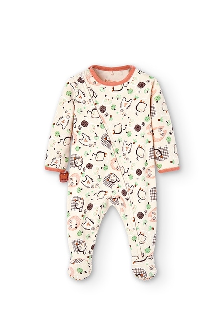 Interlock play suit "bears" for baby_1