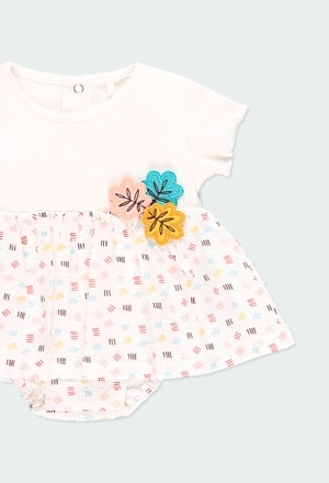 Knit dress for baby girl - organic_3