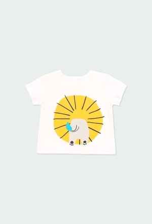 Camiseta punto león de bebé - orgánico_2