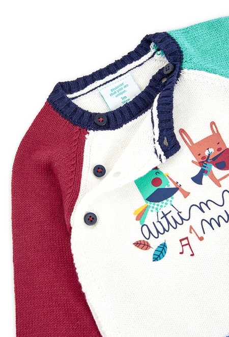 Pack en tricot "bbl music" pour bébé_8