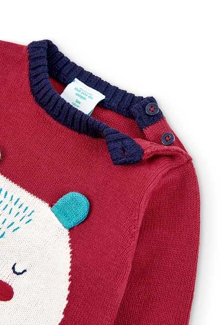 Pullover tricot para o bebé menino_3