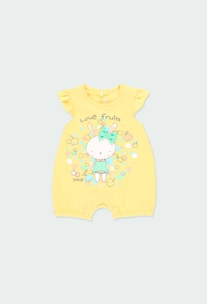 Grenouillère en tricot pour bébé - organique_1