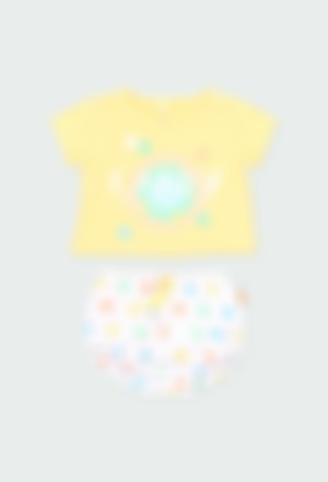 Pack knit polka dot for baby