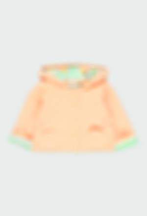 Giacchetta jersey reversibile per neonati