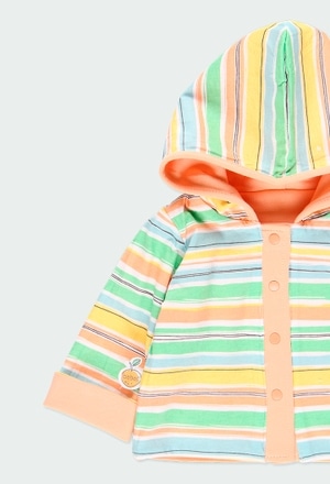 Giacchetta jersey reversibile per neonati_6