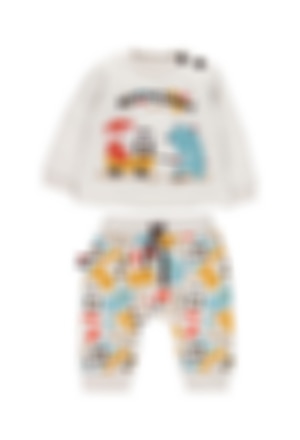 Pack fleece printed for baby boy