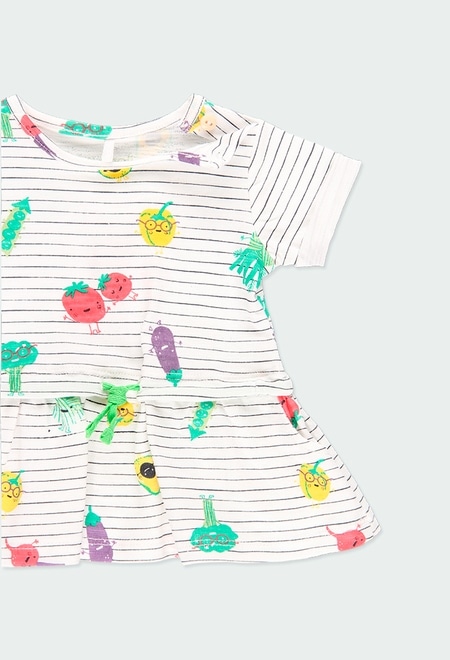 Knit dress for baby girl - organic_3