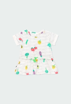 Kleid gestrickt für baby mädchen - organic_1