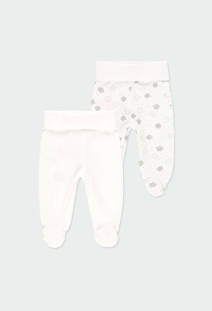 Pack 2 leg-Warmers for baby - organic_1