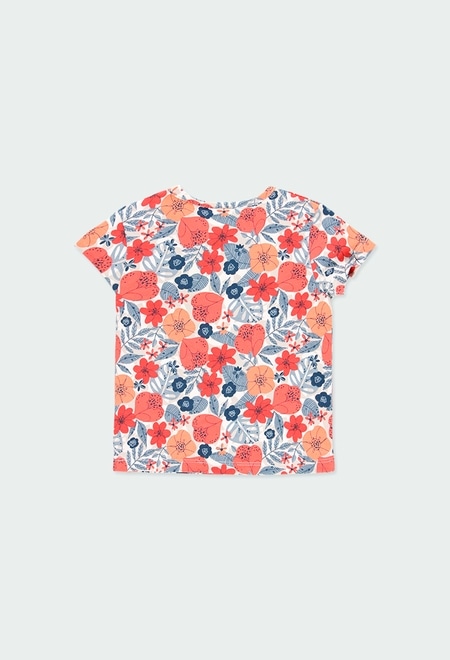 Camiseta malha floral para o bebé menina_2