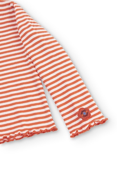 Knit t-Shirt striped for baby_4