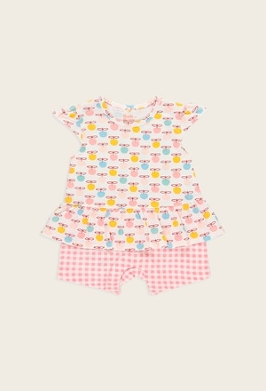 Knit play suit for baby - organic_1