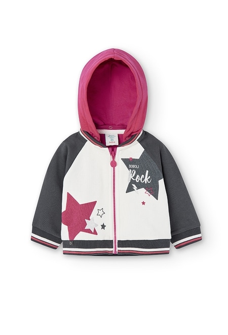 Fleece jacket hooded for baby_5