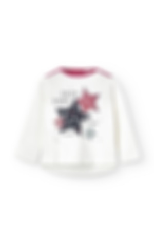 Knit t-Shirt "stars" for baby girl