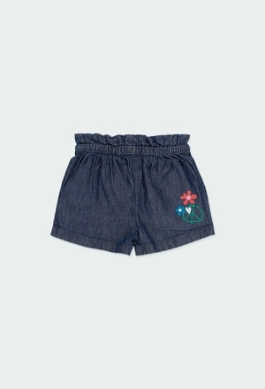 Denim bermuda shorts for baby girl_2