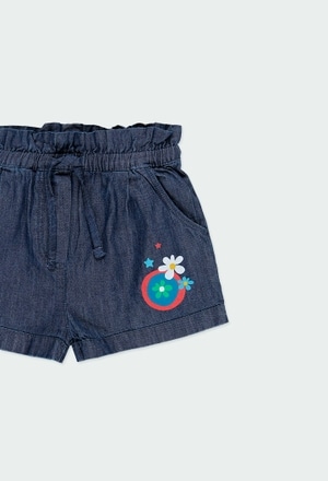 Denim bermuda shorts for baby girl_3