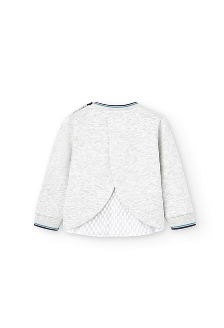 Fleece sweatshirt for baby girl_2