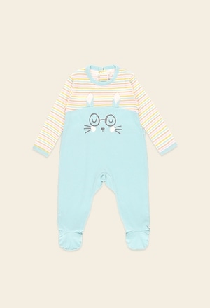 Knit play suit for baby - organic_1