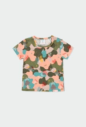 T-Shirt gestrickt camouflage für baby mädchen_1