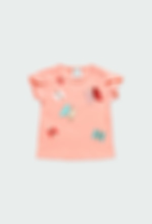 T-Shirt gestrickt "schmetterling" für baby
