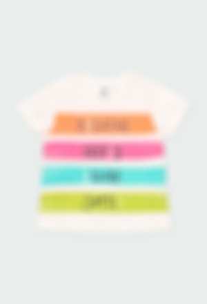 T-Shirt tricot pour bébé fille - organique
