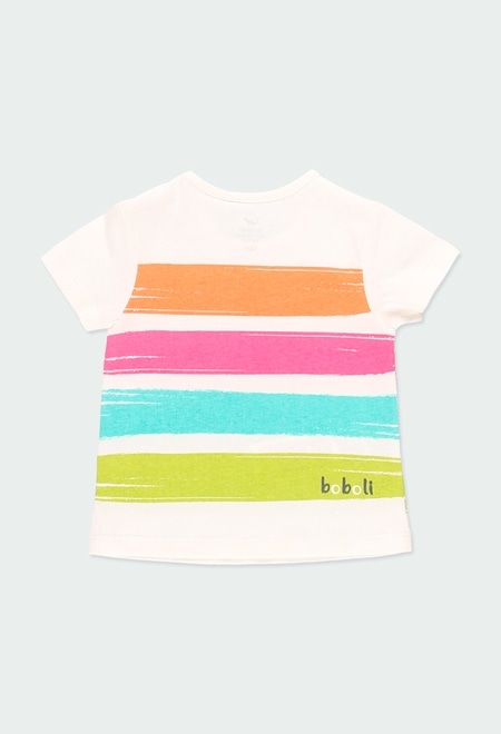 Knit t-Shirt for baby girl - organic_2