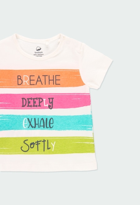 T-Shirt tricot pour bébé fille - organique_3