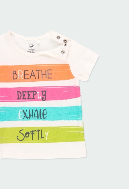 Knit t-Shirt for baby girl - organic_4