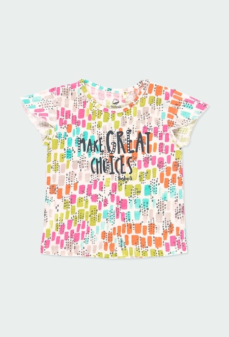 T-Shirt tricot pour bébé fille - organique_1