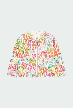 Fleece jacket for baby girl - organic_5