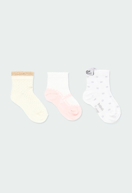Pack of socks for baby girl_1