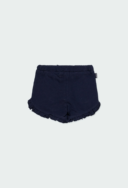 Knit shorts basic for baby girl_2