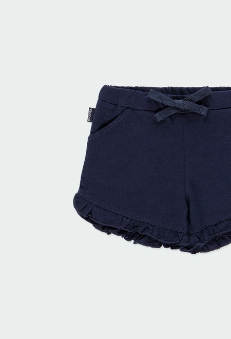 Knit shorts basic for baby girl_3