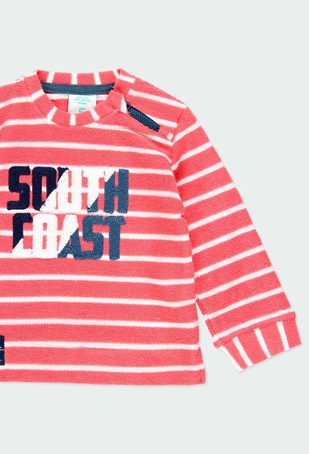 Sweatshirt knit striped for baby boy_3