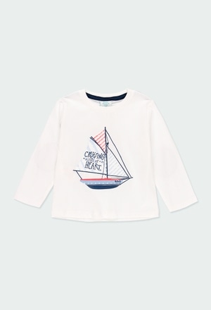 Camiseta punto "veleros" de bebé niño_1