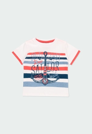 Camiseta punto "sailor" de bebé niño_1