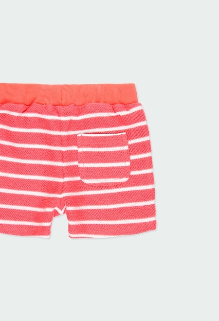 Shorts knit striped for baby boy_4
