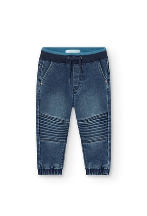 Pantaloni jeans elasticizzati per neonati_1