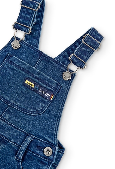 Denim dungarees knit for baby boy_3