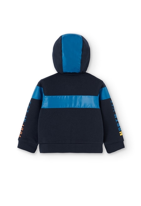 Fleece jacket combined for baby boy_7