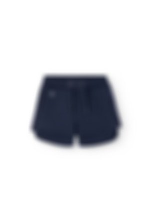 Knit bermuda shorts for baby boy